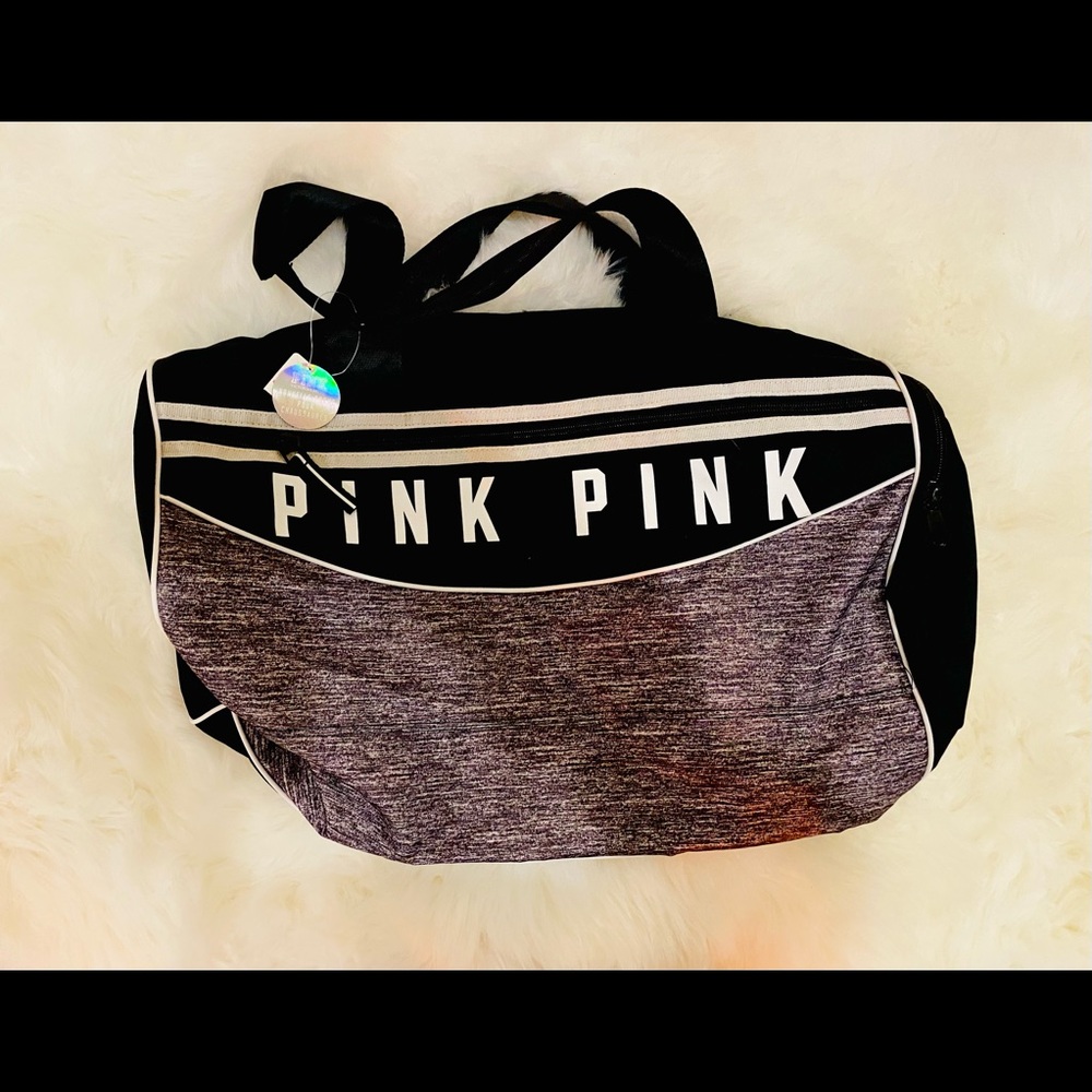 Victoria’s Secret pink duffel bag